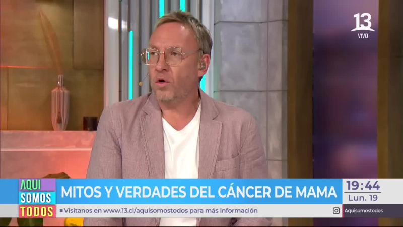 Martín Cárcamo desclasifica el mal rato que pasó por un lunar