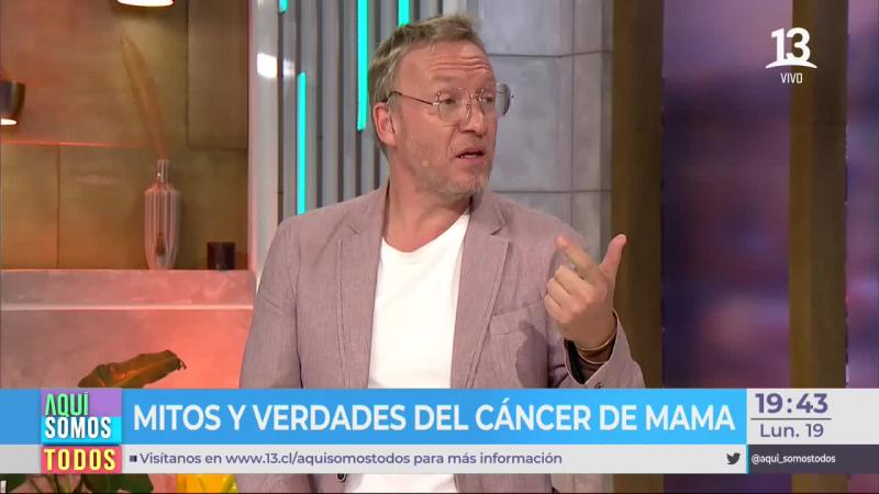 Martín Cárcamo desclasifica el mal rato que pasó por un lunar