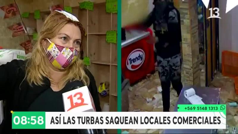 Delincuentes saquearon