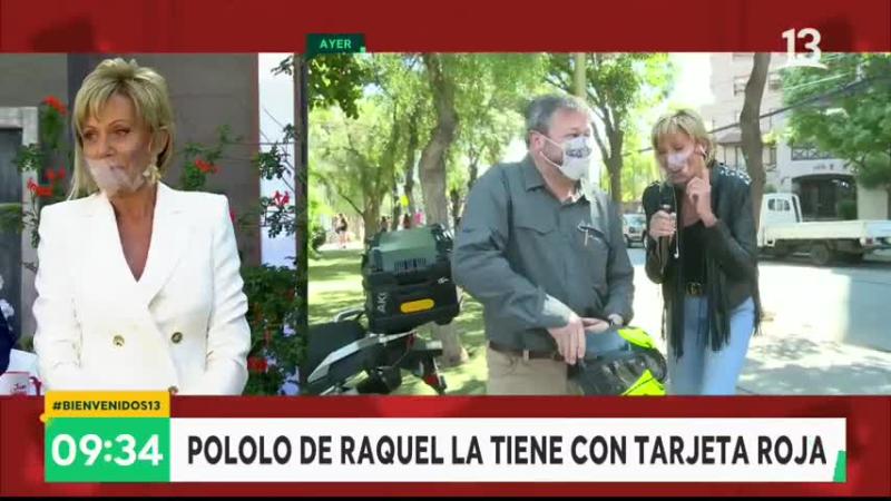 Raquel Argandoña se disculpó con su pololo por “coqueteo” en pantalla