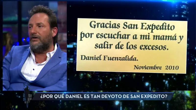 “Es tener fe”: El vínculo de Daniel Fuenzalida con San Expedito