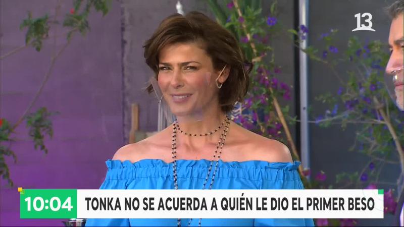 El divertido diálogo de Tonka Tomicic con su supuesto primer pololo