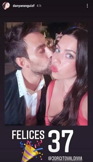 Mensaje de cumpleaños de Daniela Aránguiz