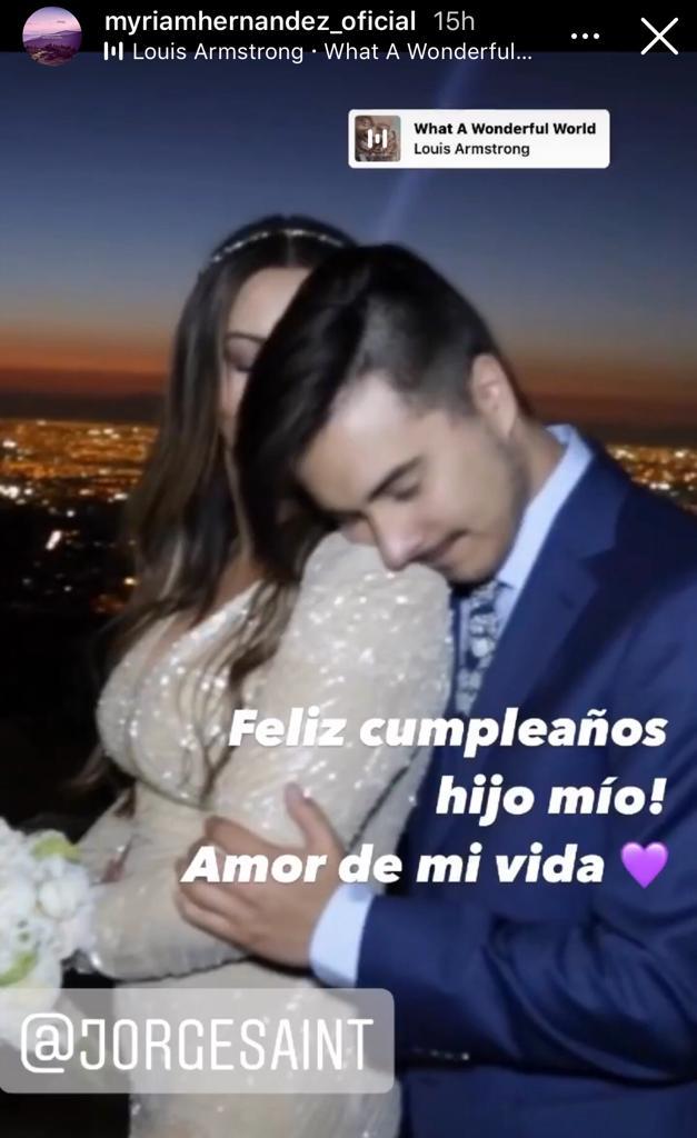 Myriam Hernández celebra cumpleaños de su hijo con fotos inéditas