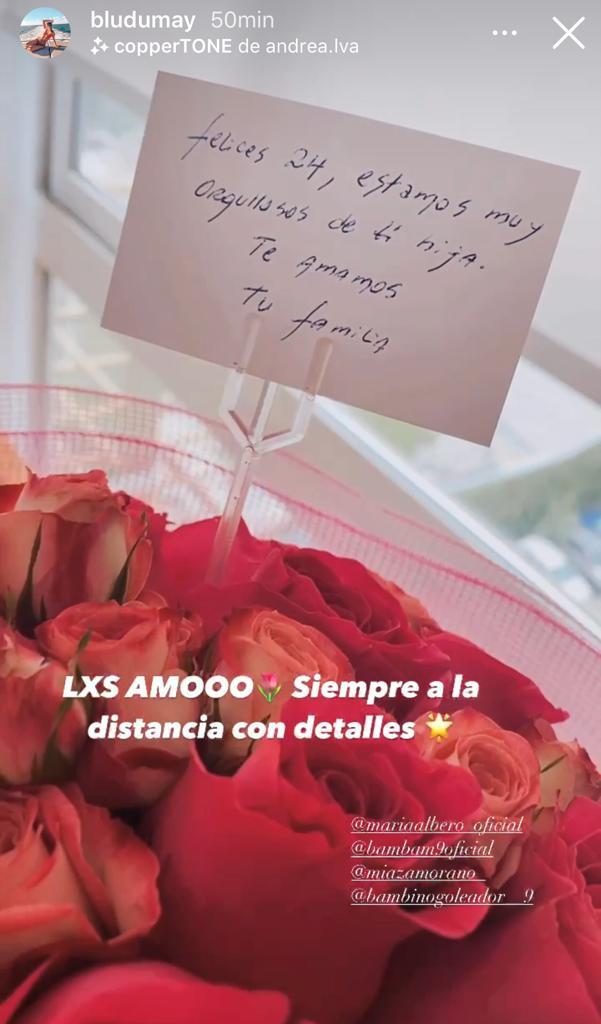 María Alberó hace homenaje a su hija mayor con fotos de su vida