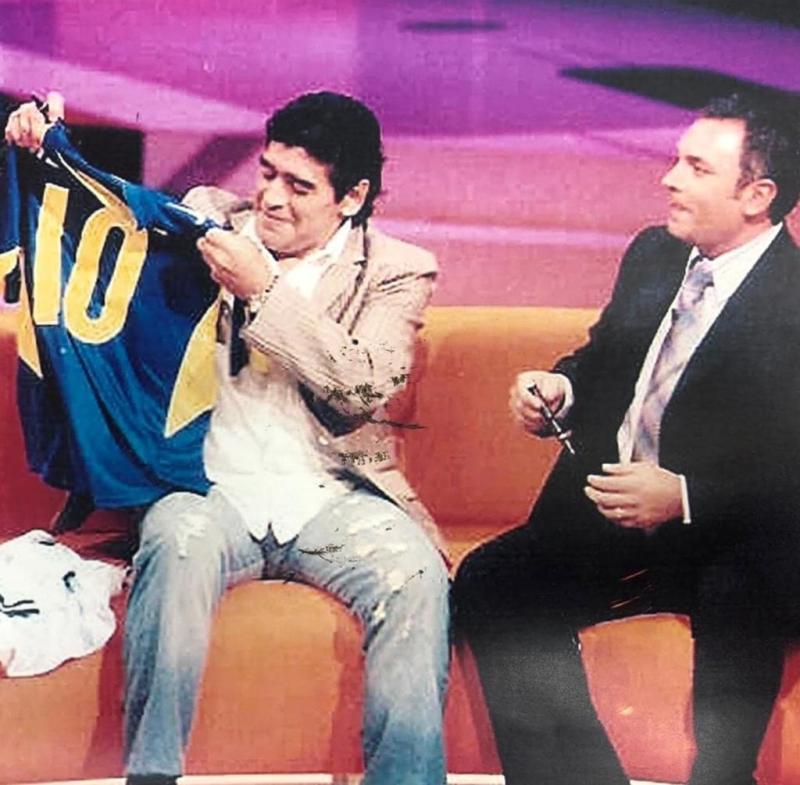 Luis Jara recuerda especial encuentro con Diego Maradona