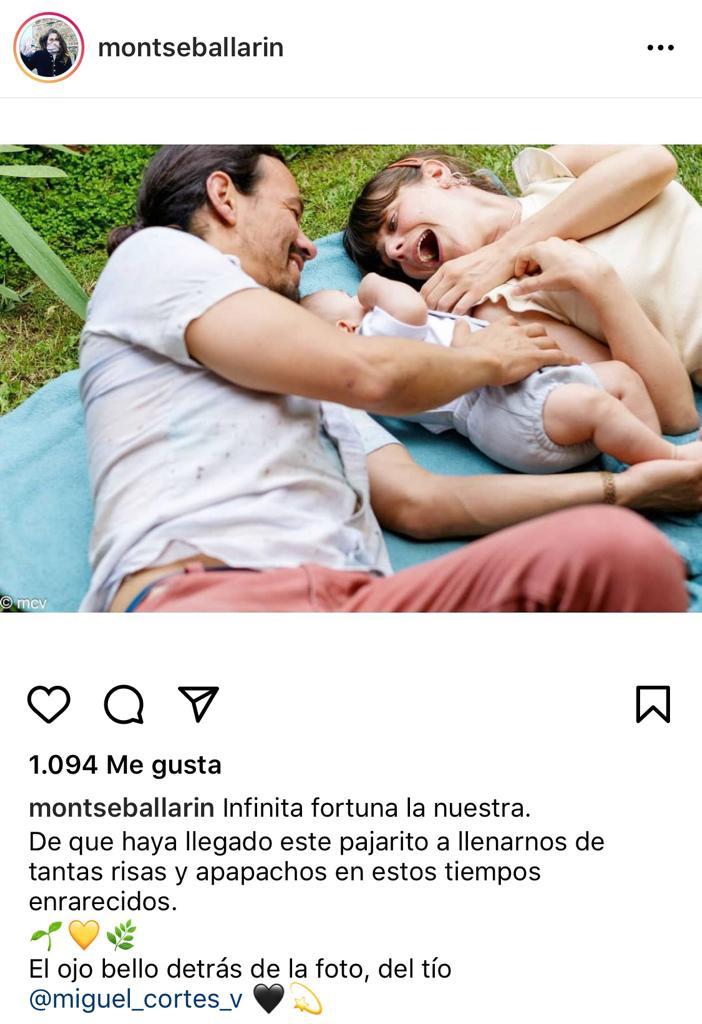 Montserrat Ballarín y “Chapu” Puelles sorprenden con postal familiar