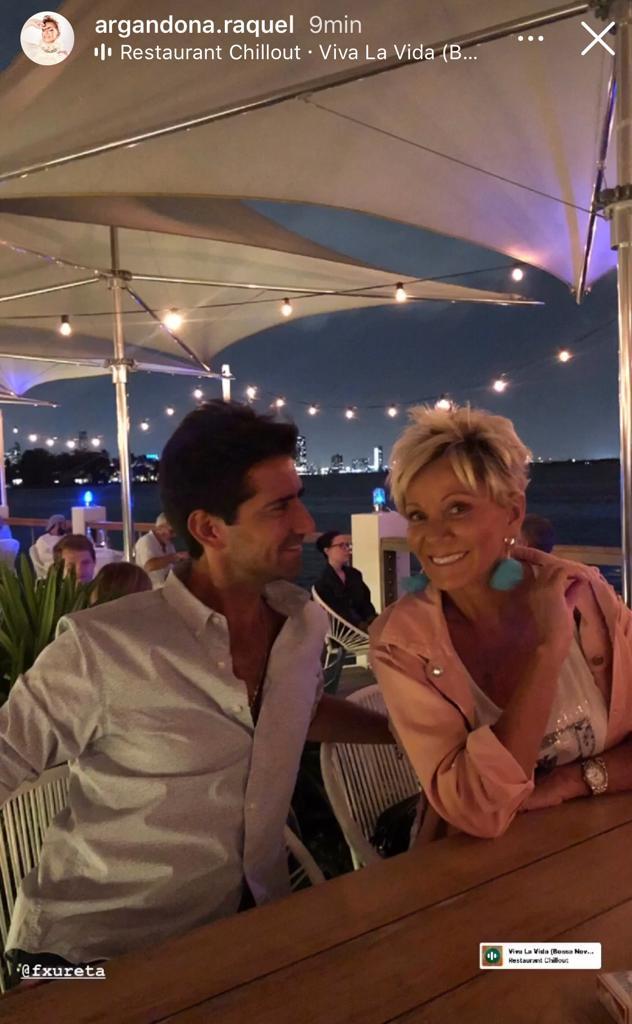 Raquel Argandoña comparte romántica foto con su pololo en vacaciones