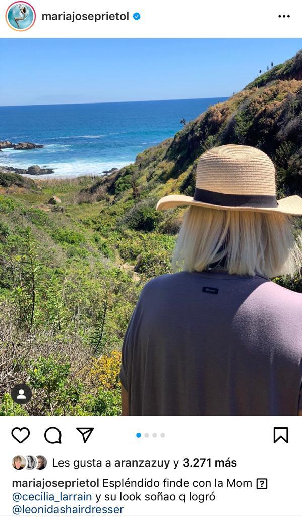 Mamá de María José Prieto se roba la atención con jugado look