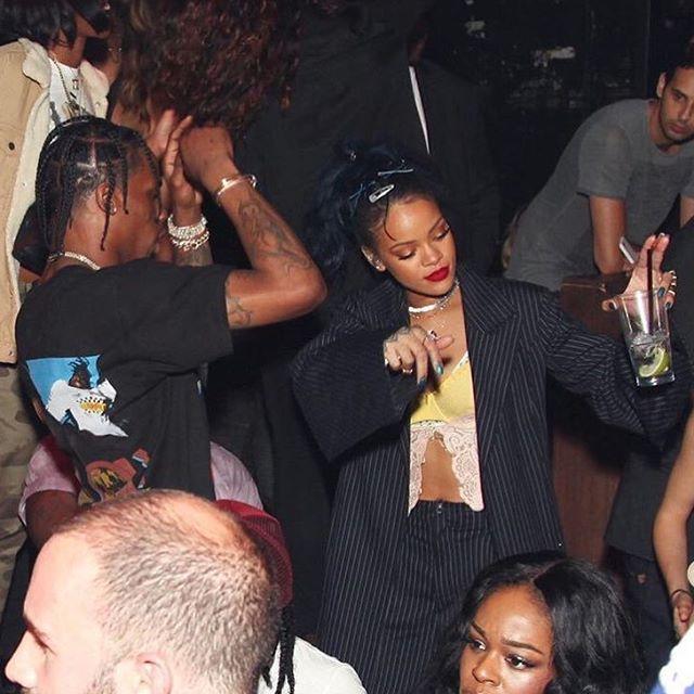 Rihanna y Travis Scott