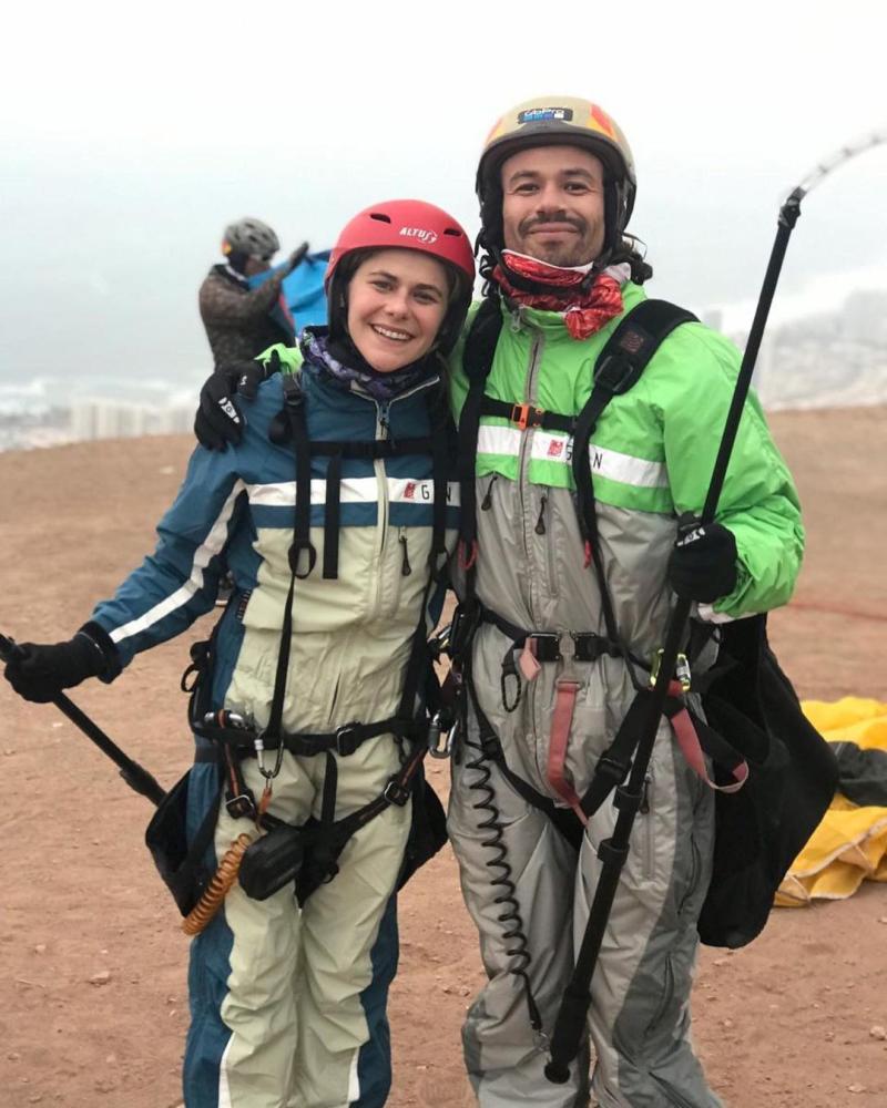 Montserrat Ballarín y “Chapu” Puelles sorprenden con postal familiar