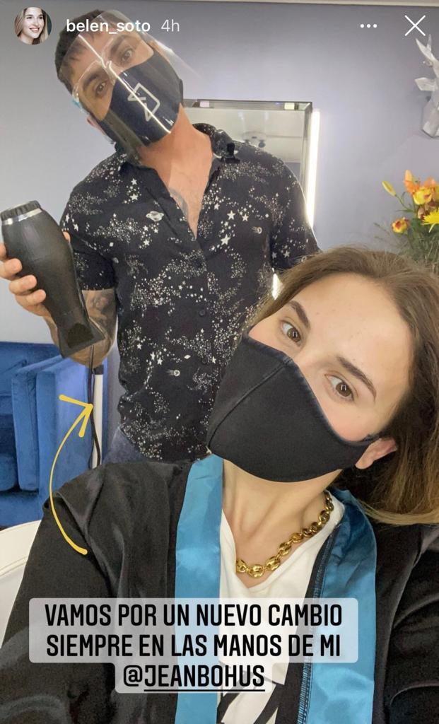 Belén Soto deja el rubio total y asombra con look más oscuro