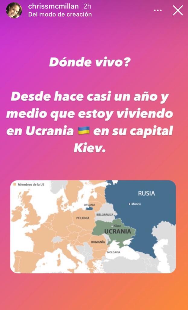 Ex notera de “Bienvenidos” aclara dudas sobre su vida en Ucrania