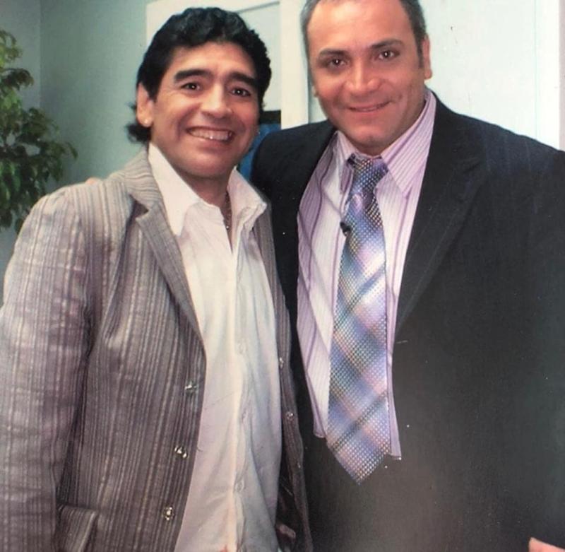 Luis Jara recuerda especial encuentro con Diego Maradona