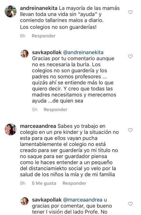 Savka Pollak recibe críticas tras pedir que abran todos los colegios