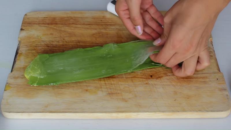 Mascarilla de aloe vera