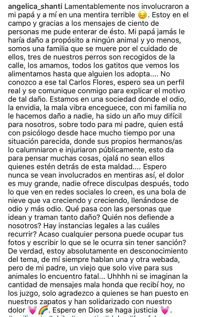 Angélica Sepúlveda reacciona a polémica funa en su contra