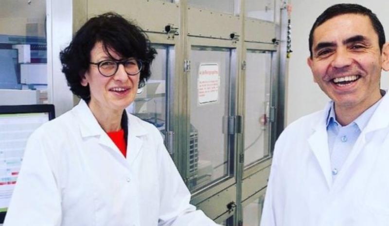 Pareja detrás de la vacuna de BionTech