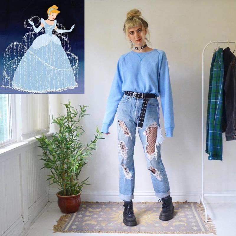 Atuendo de La Cenicienta