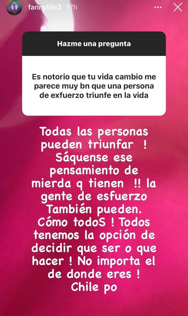 Fanny Cuevas habla de su cambio de vida tras “Mundos Opuestos”