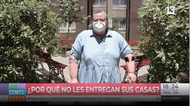 Señora Nelly, vecina de Buin.