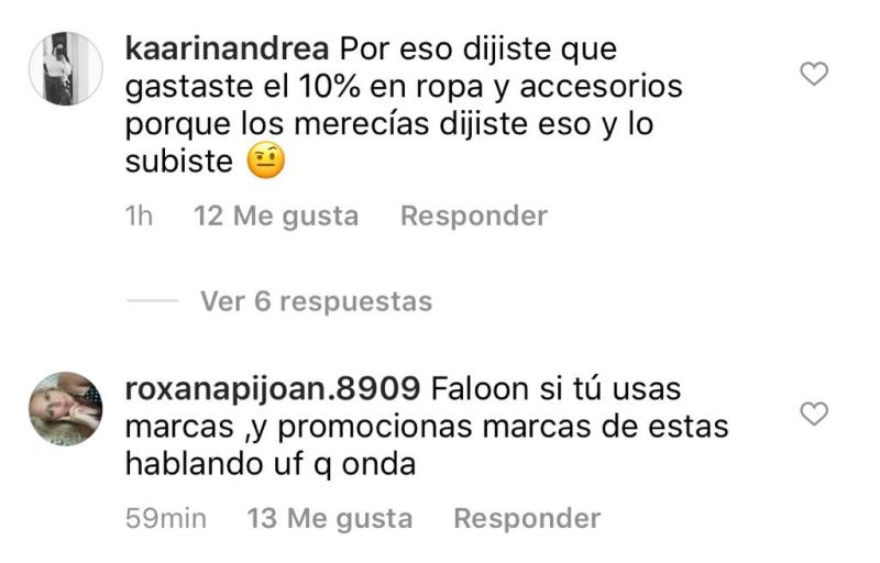 Faloon Larraguibel divide a seguidores con mensaje sobre “ropa barata”