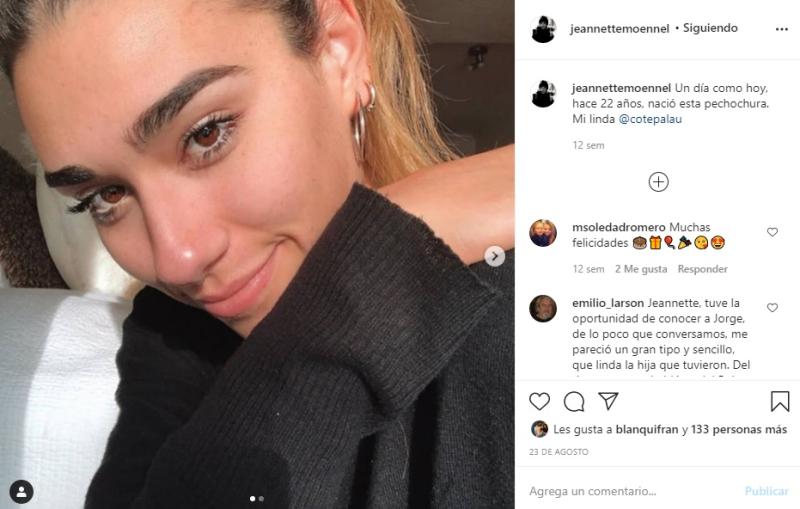 Hija de la Sita Jeannette deslumbra en su faceta de modelo