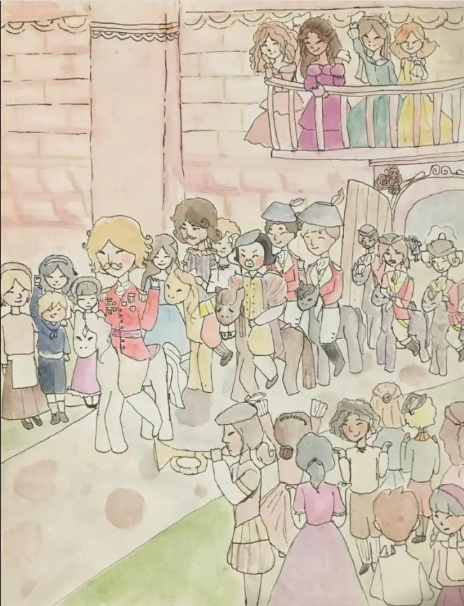 Ilustración de "The Ickabog" de Fernanda Zapata