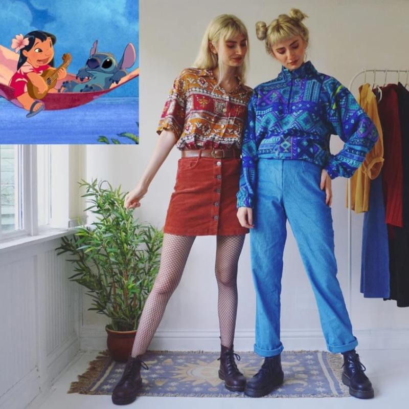 Atuendo de Lilo y Stitch
