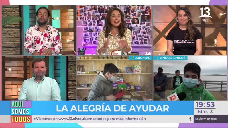 Emprendedor de 16 años recibe gran ayuda en “Aquí somos todos”