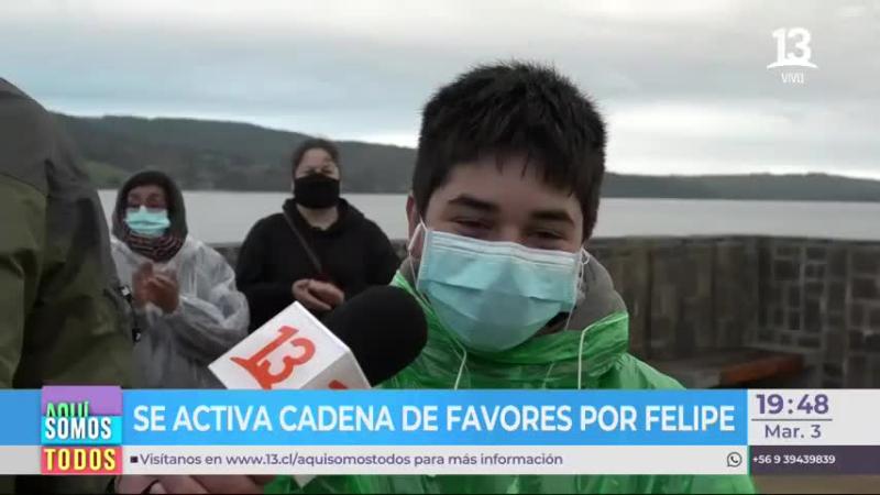 Emprendedor de 16 años recibe gran ayuda en “Aquí somos todos”