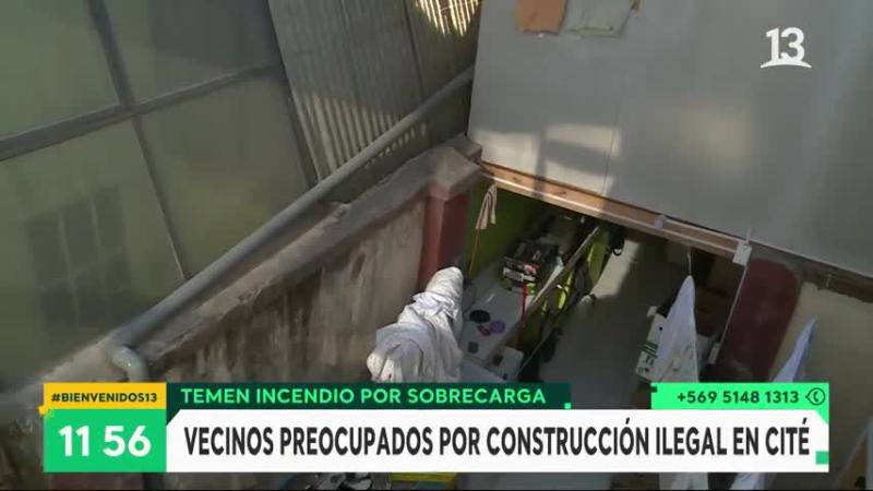 construcción ilegal en cité