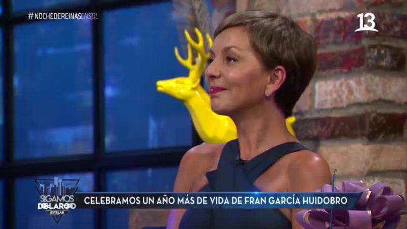 Hijo de Fran García-Huidobro la sorprende con aparición televisiva