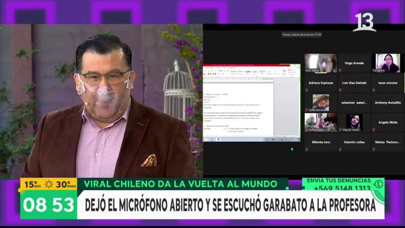 Carlos Zárate se tomó un “minuto de confianza” en “Bienvenidos”