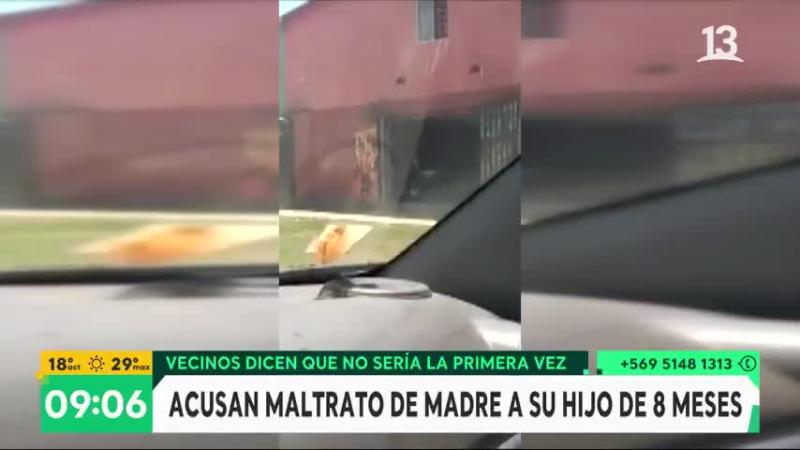 maltratar a su bebé