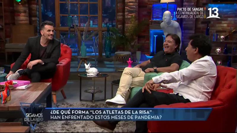 Los Atletas de la Risa protagonizan insólito desahogo en pantalla