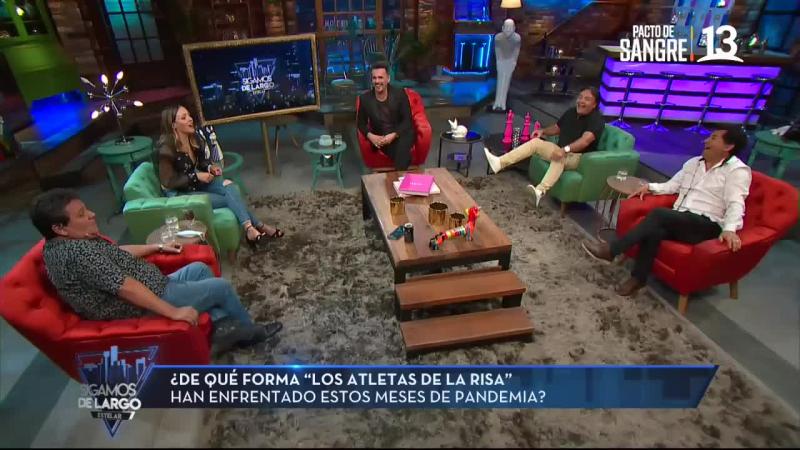 Los Atletas de la Risa protagonizan insólito desahogo en pantalla