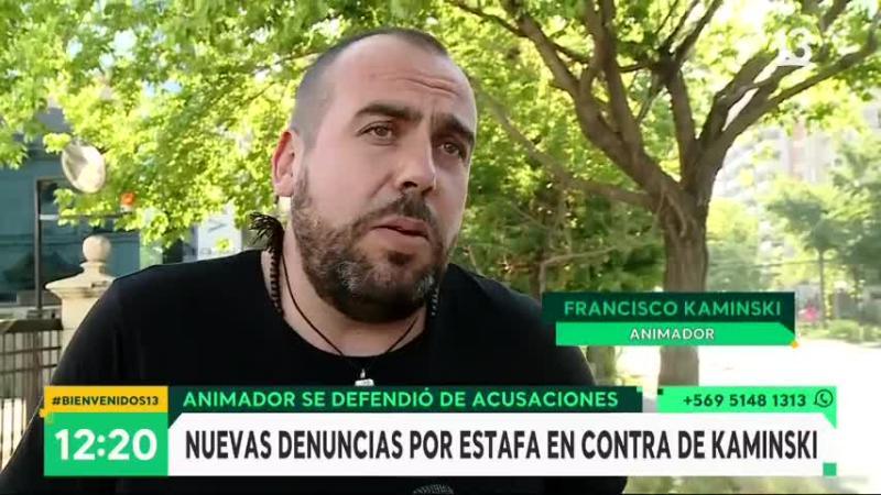 Francisco Kaminski responde a denuncias de estafa: “No me he escapado”