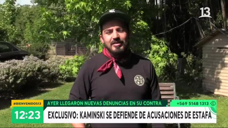 Francisco Kaminski responde a denuncias de estafa: “No me he escapado”