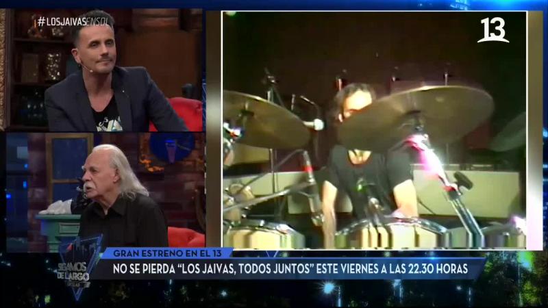 Vocalista de Los Jaivas agradece a Sergio Lagos en pantalla