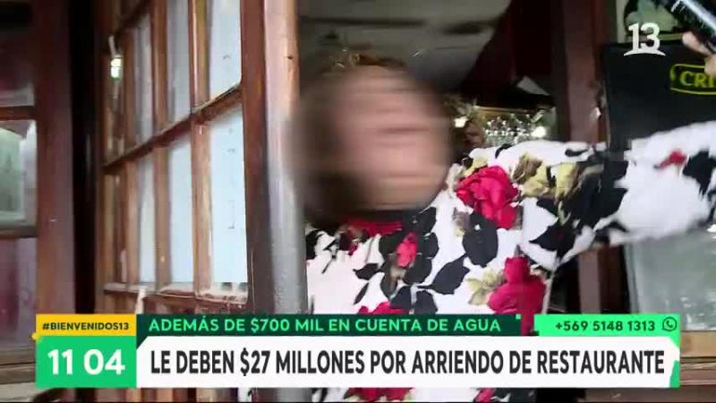 debe $27 millones por arriendo de restaurante