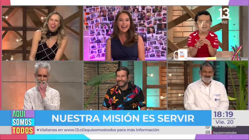 Miguelito sorprende con reacción al inicio de “Aquí somos todos”