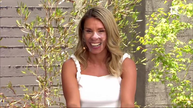 Cecilia Gutiérrez encara a Martín Cárcamo en “Bienvenidos”