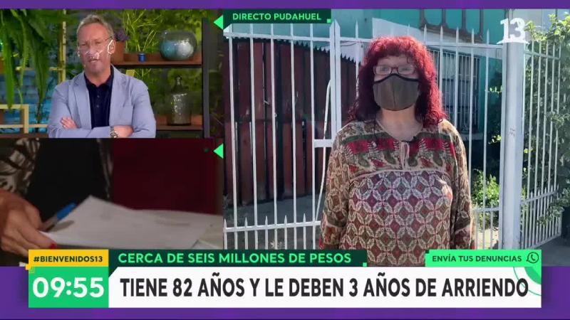 Martín Cárcamo se indigna en pantalla por arrendatario moroso