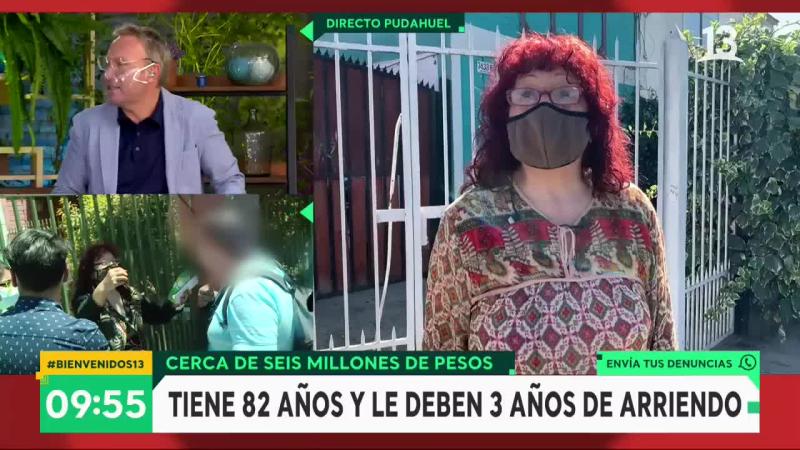 Martín Cárcamo se indigna en pantalla por arrendatario moroso