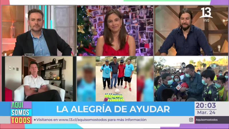 Sorpresiva donación de niño impacta a Ángeles Araya