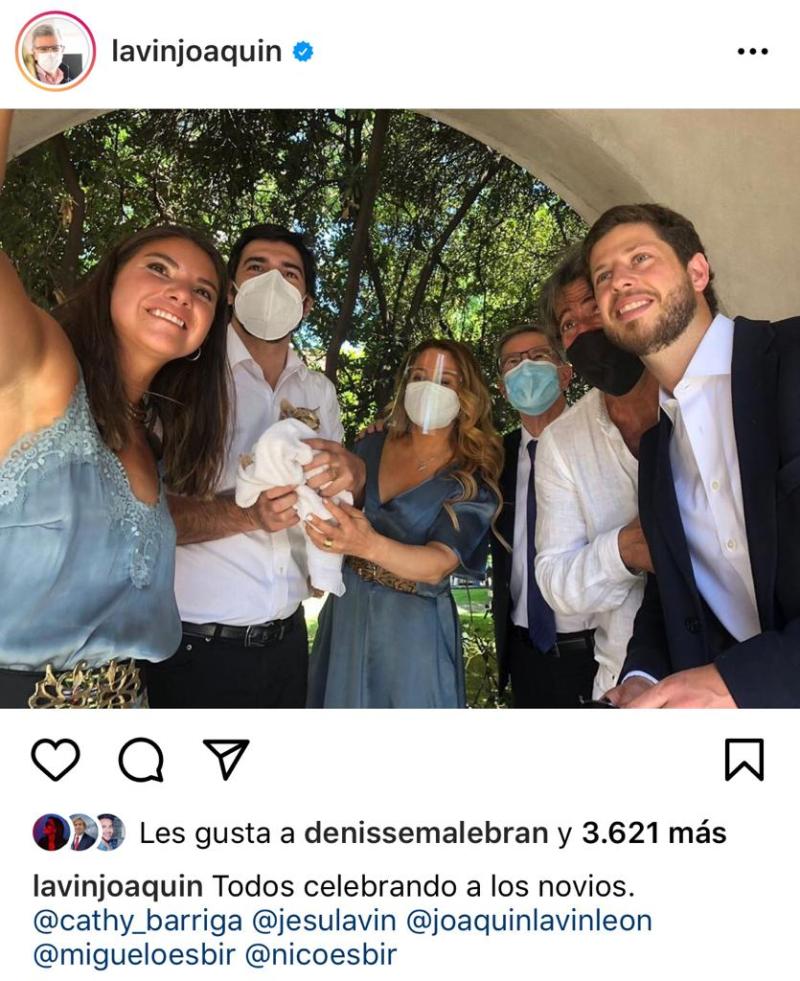 Joaquín Lavín y Miguelo son consuegros: Sus hijos se casaron