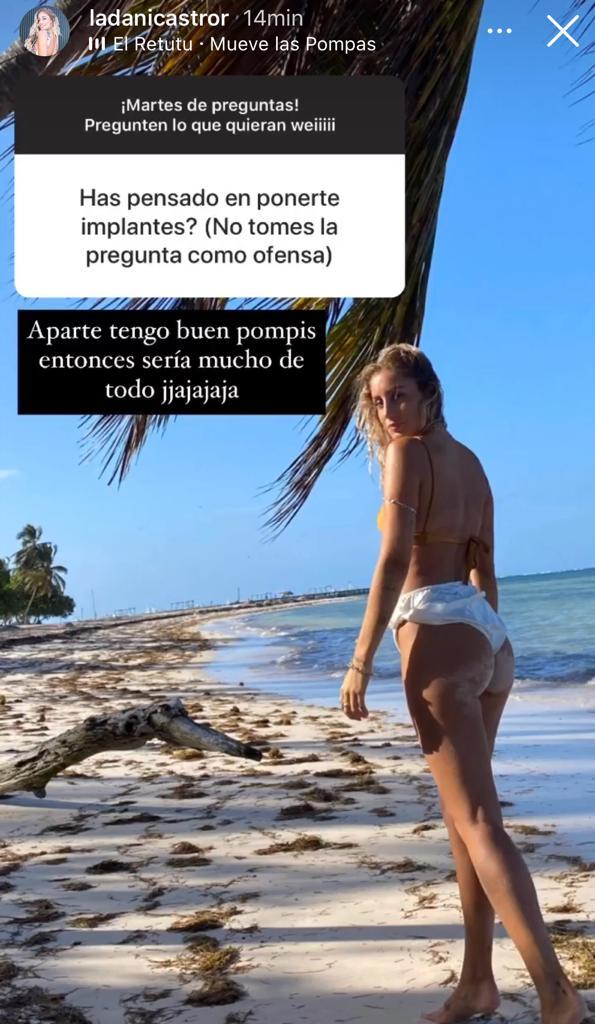 Daniela Castro aclara por qué no se pondría implantes mamarios