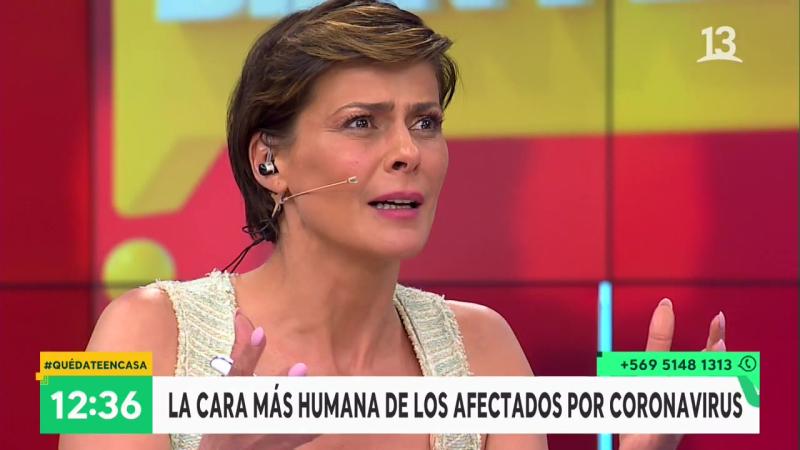 Tonka Tomicic sobre su madre ante el COVID-19: “Puede ser la última vez que la vea”