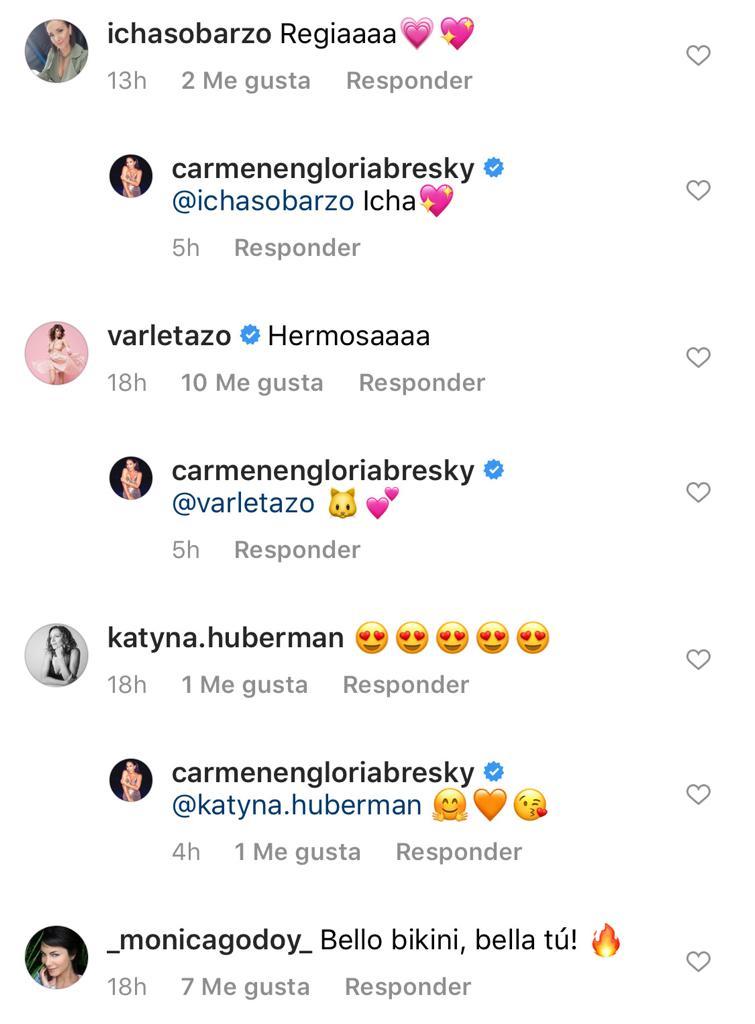 Carmen Gloria Bresky se llena de elogios al mostrarse en bikini